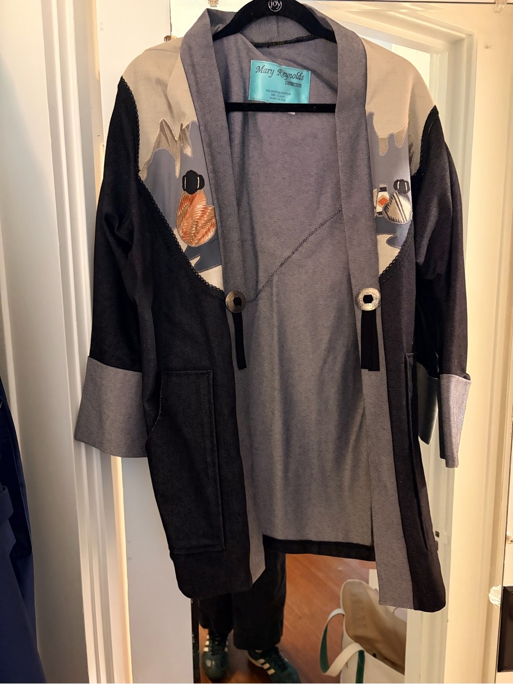 Mary reynolds vintage southwest denim jacket